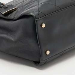 Kate Spade Black Quilted Leather Tote