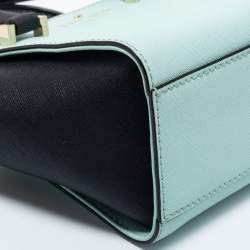 Kate Spade Green/Black Leather Tote