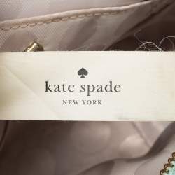 Kate Spade Green/Black Leather Tote