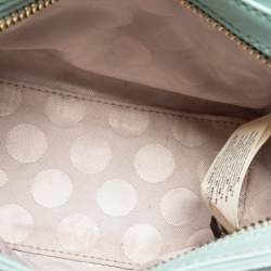 Kate Spade Green/Black Leather Tote