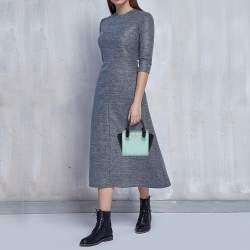 Kate Spade Green/Black Leather Tote
