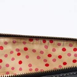 Pre Owned Kate Spade Black Leather Large Wellesley Rachelle Dome Satchel