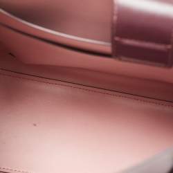 Pre Owned Kate Spade Purple/Pink Leather Kyra Arbour Hill Tote