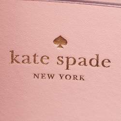 Pre Owned Kate Spade Purple/Pink Leather Kyra Arbour Hill Tote