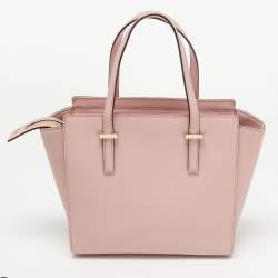 Pre Owned Kate Spade Pink Leather Cedar Street Hayden Tote