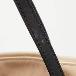 Kate Spade Black/Orange Coated Canvas and Leather Flamingo Tote