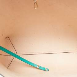 Pre Owned Kate Spade Multicolor Leather Large Bird Party Molly Tote