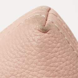 Pre Owned Kate Spade Pink Leather Zip Crossbody Bag