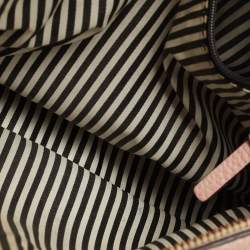 Pre Owned Kate Spade Pink Leather Zip Crossbody Bag