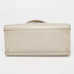 Pre Owned Kate Spade Off White Leather Wellesley Tote