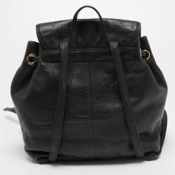 Pre Owned Kate Spade Black Leather Small Breezy Backpack