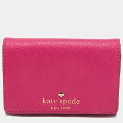 Kate Spade Fuchsia Leather Card Case Kate Spade | TLC