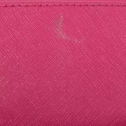 Kate Spade Fuchsia Leather Card Case