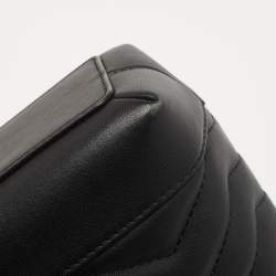 Pre Owned Kate Spade Black Quilt Leather Reese Chain Shoulder Bag