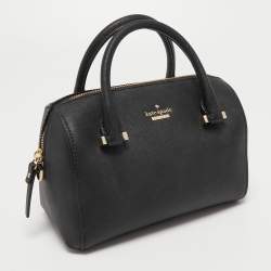Kate Spade Black Leather Satchel
