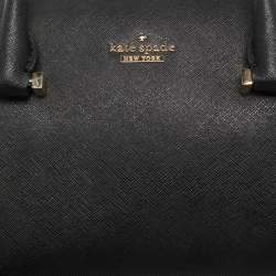 Kate Spade Black Leather Satchel