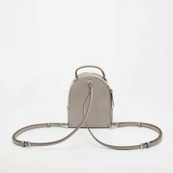 Kate Spade Grey Leather Mini Cameron Backpack