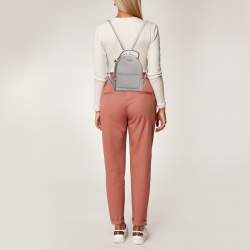 Kate Spade Grey Leather Mini Cameron Backpack
