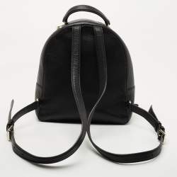 Pre Owned Kate Spade Black Leather Jackson Backpack