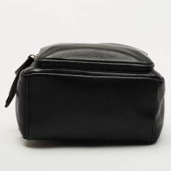 Pre Owned Kate Spade Black Leather Jackson Backpack