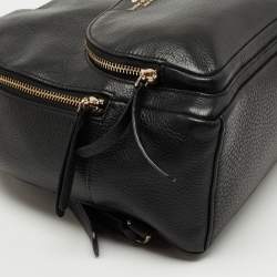 Pre Owned Kate Spade Black Leather Jackson Backpack