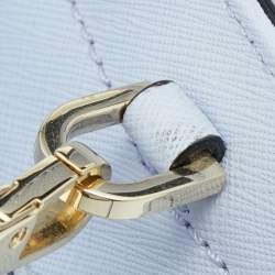 Pre Owned Kate Spade Light Blue Leather Cameron Street Candace Tote