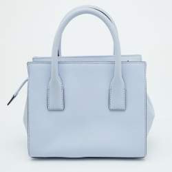 Pre Owned Kate Spade Light Blue Leather Cameron Street Candace Tote