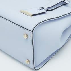 Pre Owned Kate Spade Light Blue Leather Cameron Street Candace Tote