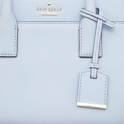 Pre Owned Kate Spade Light Blue Leather Cameron Street Candace Tote