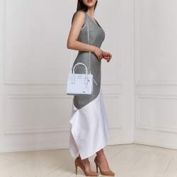 Pre Owned Kate Spade Light Blue Leather Cameron Street Candace Tote