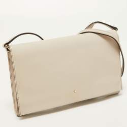 Kate Spade Ivory Saffiano Leather Cedar Street Cali Crossbody Bag