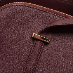 Kate Spade Burgundy Leather Cedar Street Elissa Satchel