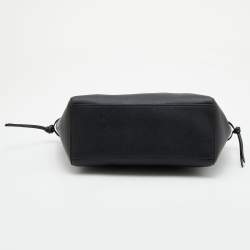 Kate Spade Black Leather Flap Top Handle Bag