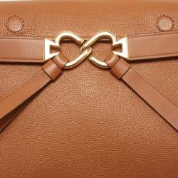 Pre Owned Kate Spade Brown Leather Medium Toujour Crossbody Bag