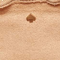 Pre Owned Kate Spade Brown Leather Medium Toujour Crossbody Bag