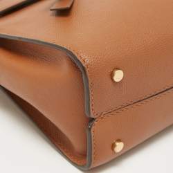 Pre Owned Kate Spade Brown Leather Medium Toujour Crossbody Bag