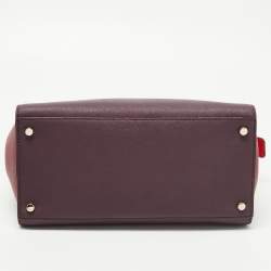 Pre Owned Kate Spade Tricolor Leather Small Cameron Street Candace Tote