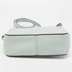 Kate Spade Mint Green Leather Camera Crossbody Bag