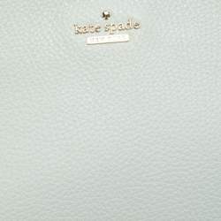 Kate Spade Mint Green Leather Camera Crossbody Bag