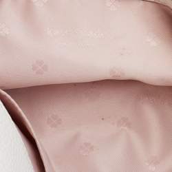 Pre Owned Kate Spade Off White Leather Polly Convertible Flap Crossbody Bag