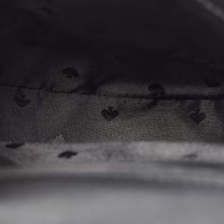 Pre Owned Kate Spade Black Leather Robyn Saddle Crossbody Bag