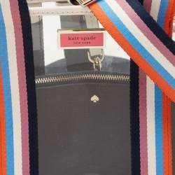 Kate Spade Multicolor PVC and Leather Sam See Through Tote