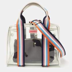 Kate Spade Multicolor PVC and Leather Sam See Through Tote