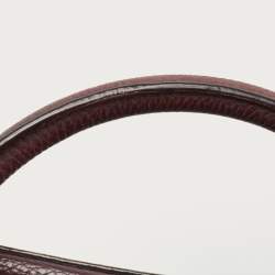 Pre Owned Kate Spade Burgundy Leather Nicola Chester Satchel