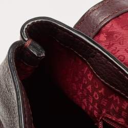 Pre Owned Kate Spade Burgundy Leather Nicola Chester Satchel