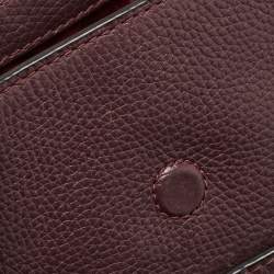 Pre Owned Kate Spade Burgundy Leather Nicola Chester Satchel