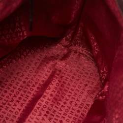 Pre Owned Kate Spade Burgundy Leather Nicola Chester Satchel