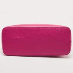 Pre Owned Kate Spade Pink Leather New York Groove Carli Satchel