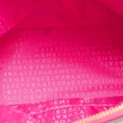 Pre Owned Kate Spade Pink Leather New York Groove Carli Satchel