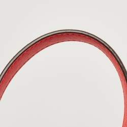 Pre Owned Kate Spade Coral Orange Saffiano Leather Newbury Lane Miles Satchel